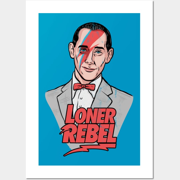 Loner Rebel Wall Art by harebrained